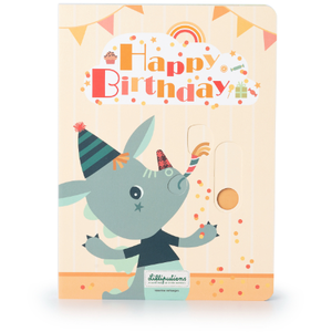Livre pop up fête d'anniversaire émotion MULTICOLORE Lilliputiens pas cher