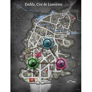 Asmodee L'Ascension des drows : Sélection de plans  - Black book Jeu de rôle  - BBEROTDG03  pas cher