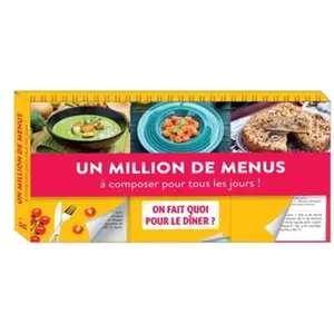 365 PARIS Un million de menus à composer pour tous les jours (Etui) pas cher