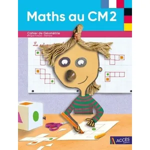 Acces Editions Bilingue maths au cm2 - cahier de géométrie broché pas cher
