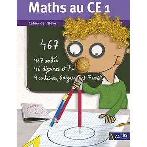 Comparateur de prix : Acces Editions Maths au CE1 Cahier de l'élève (unité) broché