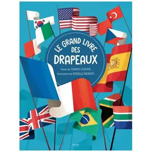 Kimane Le grand livre des drapeaux cartonné pas cher