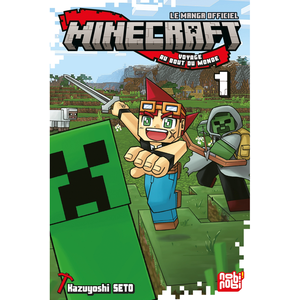 Nobi Nobi Minecraft, le manga officiel - Voyage au bout du monde Tome 1 (Manga) pas cher