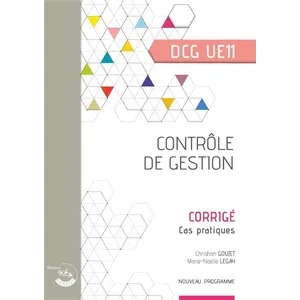 Corroy Eds Contrôle de gestion - Corrigé pas cher