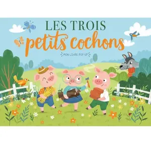 1, 2, 3 Soleil ! Mon livre pop-up - les trois petits cochons pas cher
