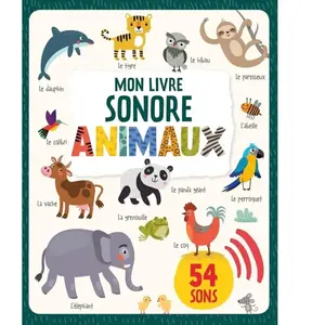 Comparateur de prix : 1, 2, 3 Soleil ! Mon livre sonore - Animaux