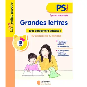 Les tout petits devoirs - Grandes lettres PS (2026) - Céline Delauche ... pas cher