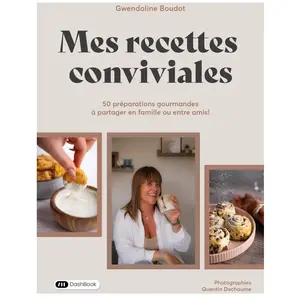 Dashbook Mes recettes conviviales broché pas cher