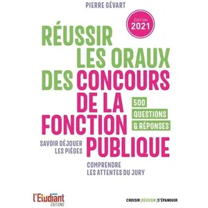 Comparateur de prix : L'etudiant Pratique Réussir les oraux des concours de la fonction publique