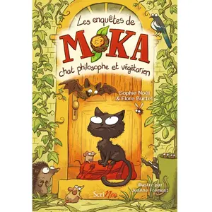 Scrineo Les enquêtes de Moka - Chat philosophe et végétarien broché pas cher