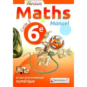 Comparateur de prix : Generation 5 Eds Manuel iParcours maths cycle 3 - 6e