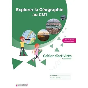 Comparateur de prix : Generation 5 Eds Cahier d'activités Explorer la Géographie au CM1