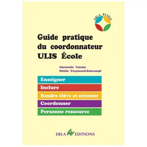 Comparateur de prix : Ebla Eds Guide pratique du coordonnateur ULIS École
