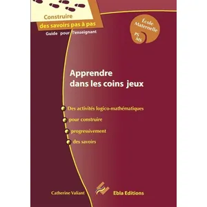 Ebla Eds Apprendre dans les coins jeux pas cher