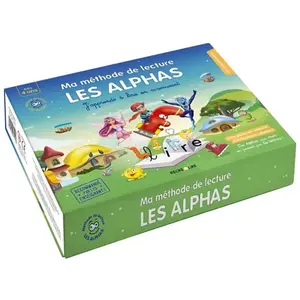 Comparateur de prix : Recrealire Ma méthode de lecture Les Alphas - Le coffret déclic lecture Coffret