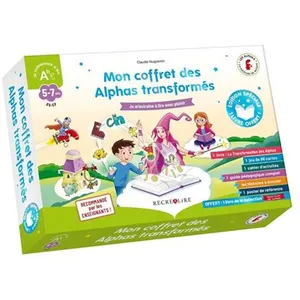 Comparateur de prix : Recrealire Coffret des alphas transformes methode de lecture gs cp- ed spe