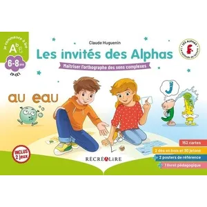 Recrealire Les invités des Alphas - Jeu sur l'orthographe des sons com... pas cher