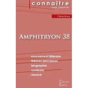 Comparateur de prix : Amphitryon 38 - Fiche De Lecture