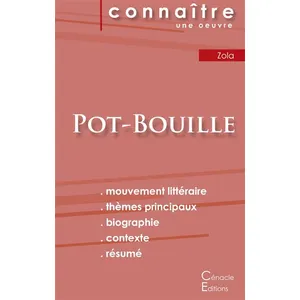 Comparateur de prix : Du Cenacle Editions Fiche de lecture Pot-Bouille de Émile Zola (Analyse littéraire de référence et résumé complet)