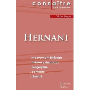 Du Cenacle Editions Hernani De Victor Hugo - Fiche De LectureVendu parcultura-librairie