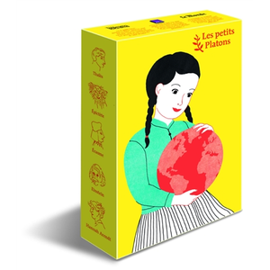 Les petits Platons Coffret jaune grand format : Thalès, Epictète, Erasme, Einstein, Hannah Arendt pas cher
