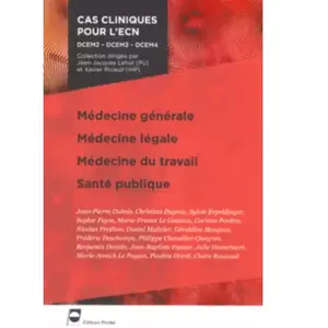 Pradel Médecine Générale, Médecine Légale, Médecine Du Travail, Santé Publique pas cher