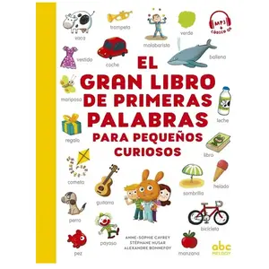 Abc Melody El gran libro de primeras palabras para pequenos curiosos pas cher