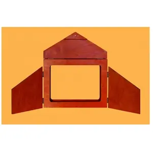 Comparateur de prix : Editions Callicéphale Butaï En Bois - 3 Volets, Fermetures En Bois, Adapté Pour Des Planches Au Format Traditionnel, 370 X 275 M