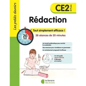 Librairie Des Ecoles Les Petits Devoirs - Rédaction CE2 (2024) pas cher