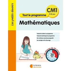 Comparateur de prix : Librairie Des Ecoles Les Petits Devoirs - Mathématiques CM1