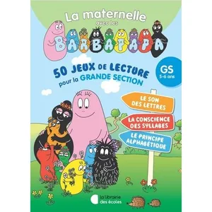 Comparateur de prix : Librairie Des Ecoles 50 jeux de lecture avec les Barbapapa - GS (2024)