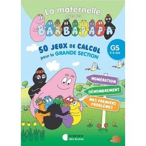 Comparateur de prix : Librairie Des Ecoles 50 jeux pour compter avec les Barbapapa - GS (2024)