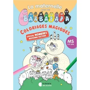 Comparateur de prix : Librairie Des Ecoles Coloriages codés avec les Barbapapa - Spécial nombres - MS (2024)
