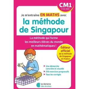 Comparateur de prix : Je m'entraîne en maths avec la méthode de Singapour - CM1