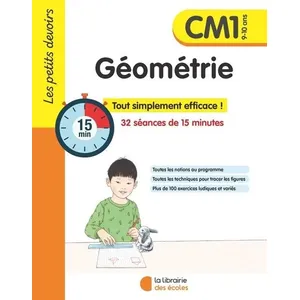 Librairie Des Ecoles Les petits devoirs - Géométrie CM1 pas cher