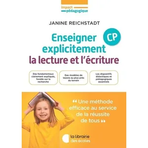 Librairie Des Ecoles Enseigner explicitement la lecture et l'écriture pas cher
