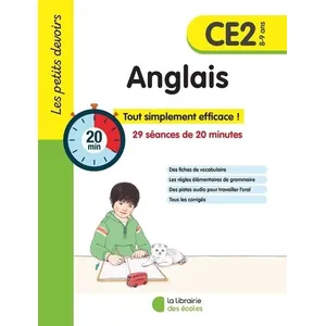 Librairie Des Ecoles Les petits devoirs - Anglais CE2 pas cher