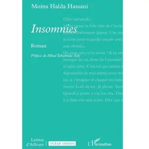 Insomnies - Moina Halda Hassani - L'harmattan - broché - Roman broché pas cher