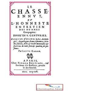 Le chasse-ennui Christophe Noël, Louis Garon