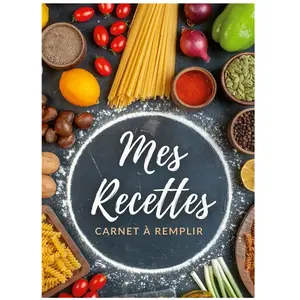 Books on Demand Editions Carnet de recettes à remplir pas cher
