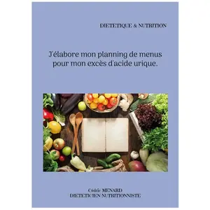Books on Demand Editions J'élabore mon planning de menus pour mon excès d'acide urique. pas cher