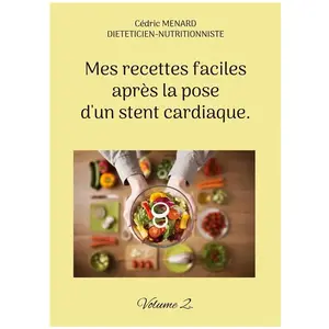 Books on Demand Mes recettes faciles après la pose d'un stent cardiaque. pas cher