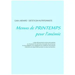 Comparateur de prix : Books on Demand Menus de printemps pour l'anémie
