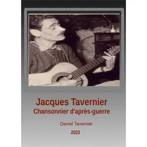 Jacques Tavernier chansonnier d'après guerre pas cher