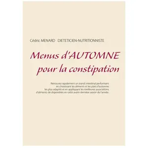 Books on Demand Menus d'automne pour la constipation pas cher