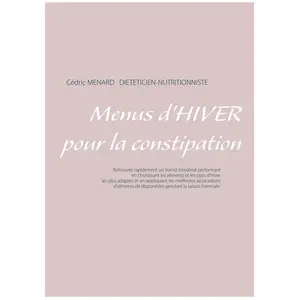 Books on Demand Menus d'hiver pour la constipation pas cher