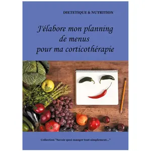 Comparateur de prix : Books on Demand J'élabore mon planning de menus pour ma corticothérapie