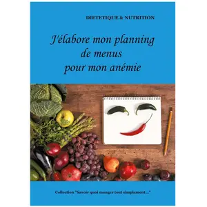 Books on Demand J'élabore mon planning de menus pour mon anémie pas cher