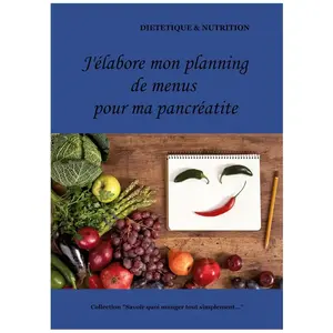 Comparateur de prix : Books on Demand Mon planning de menus pour ma pancréatite