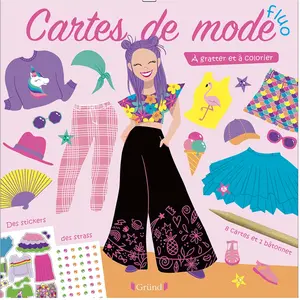 ISBN Grund Cartes de Mode fluo pas cher